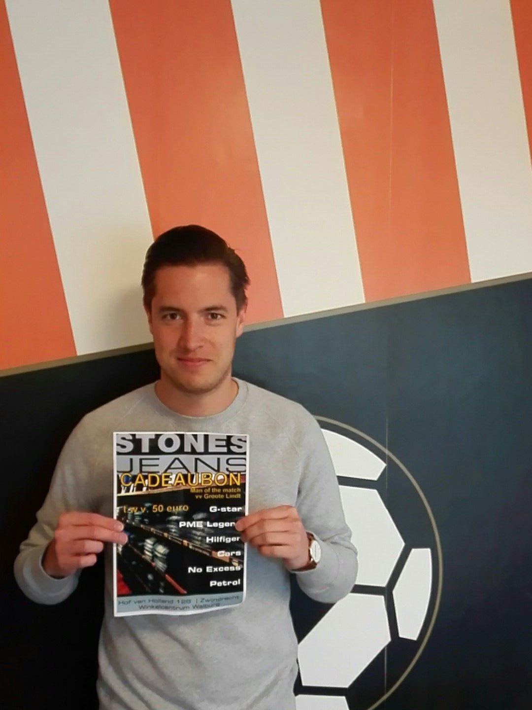 STONES JEANS Man of the Match zaterdag 22 april | VV Groote Lindt