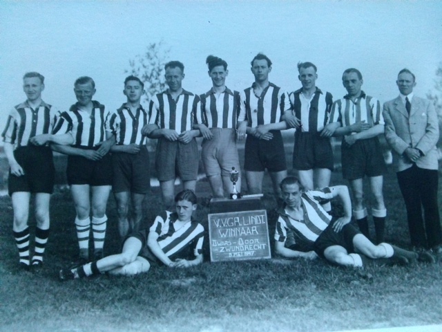 VV Groote Lindt winnaar Dwars door Zwijndrecht (5 mei 1947)
