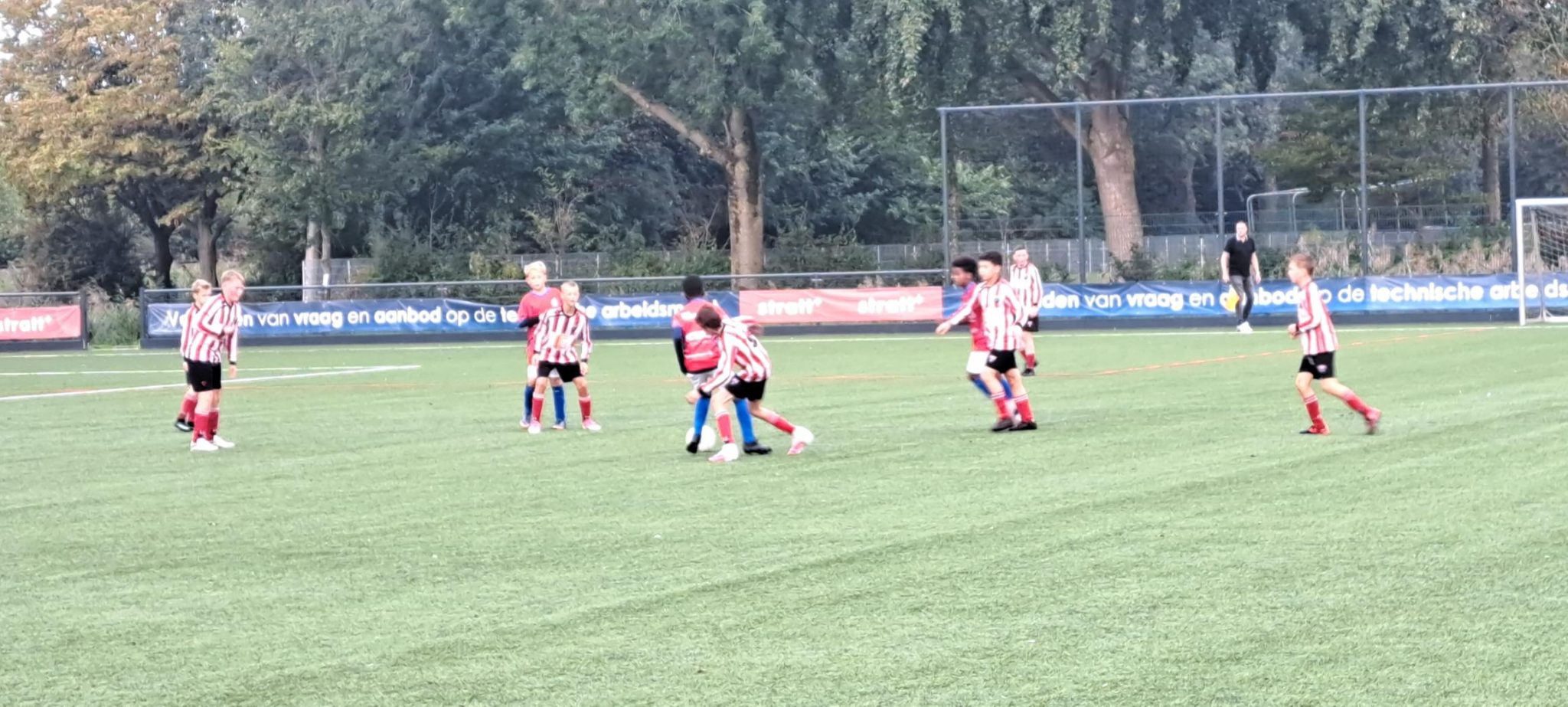 JO13-2 een pijnlijke nederlaag in derby tegen VVGZ.