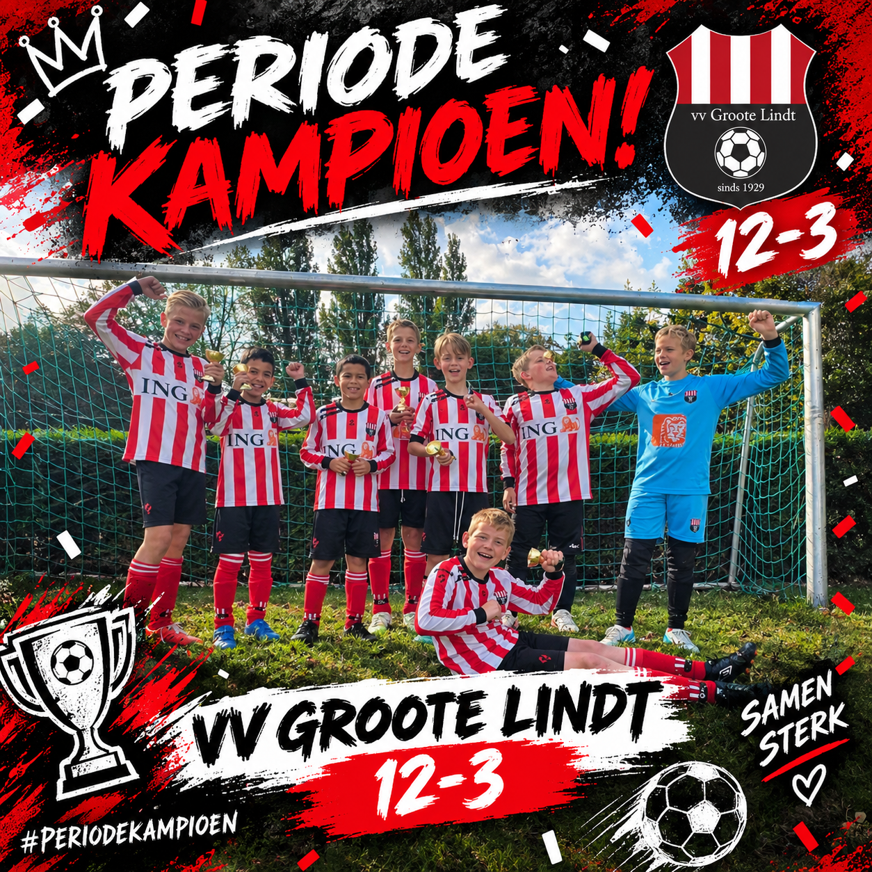 🔴⚪ PERIODEKAMPIOENEN! GROOTE LINDT 12-3! ⚪🔴🏆