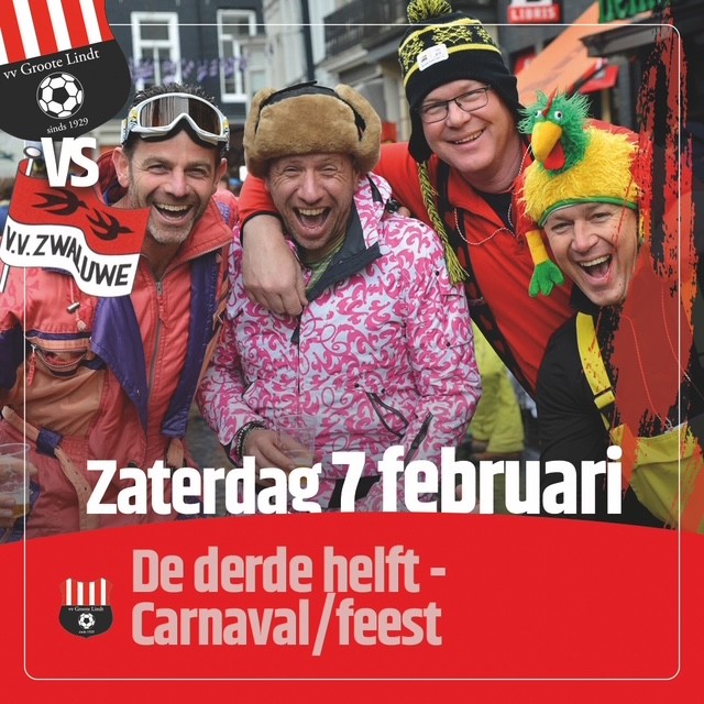 Derde helft: zaterdag 7 februari 2026