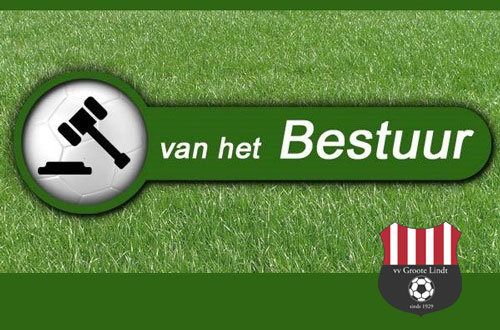 Van de bestuurstafel