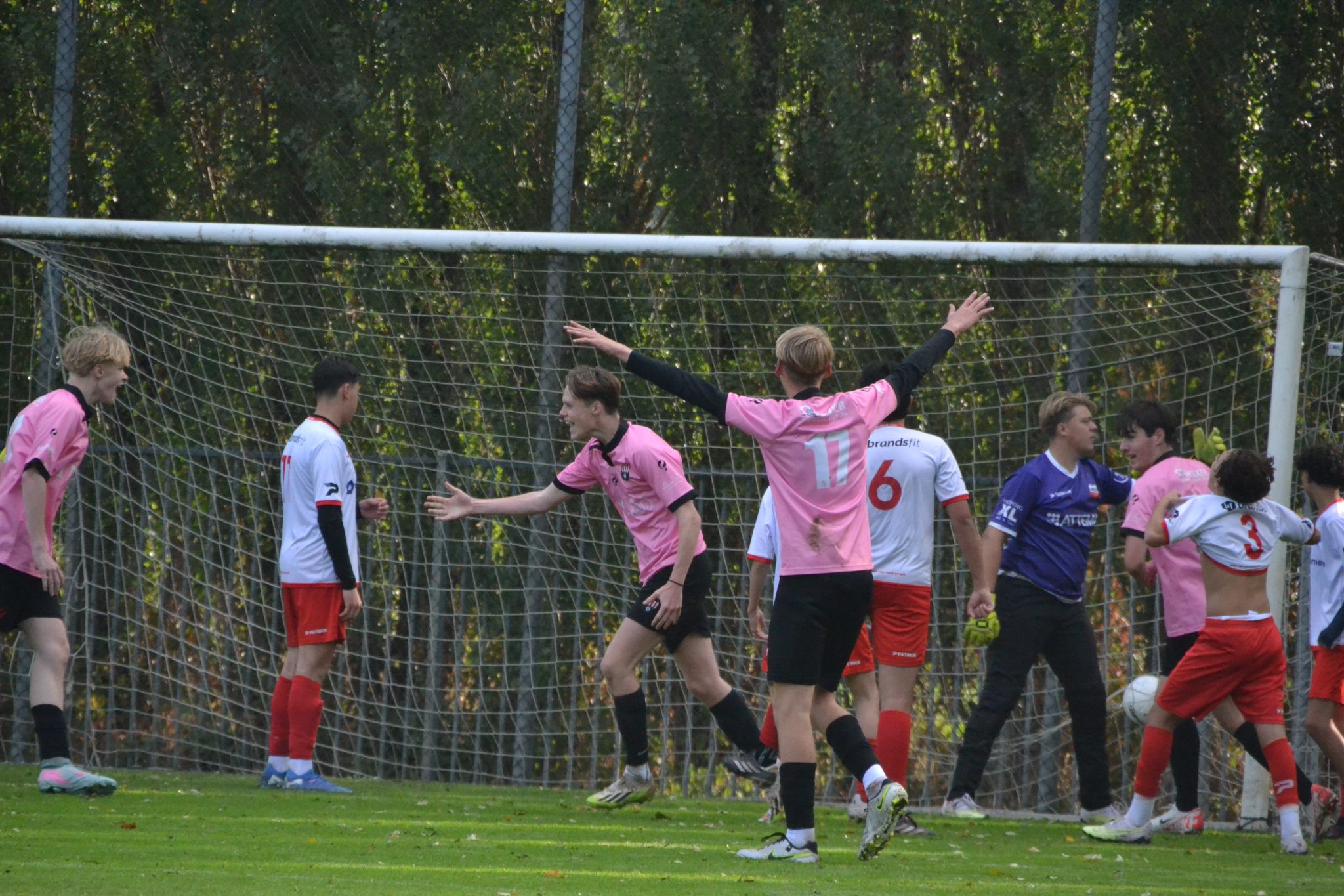 Terugblik goede overwinning Groote Lindt JO17-1