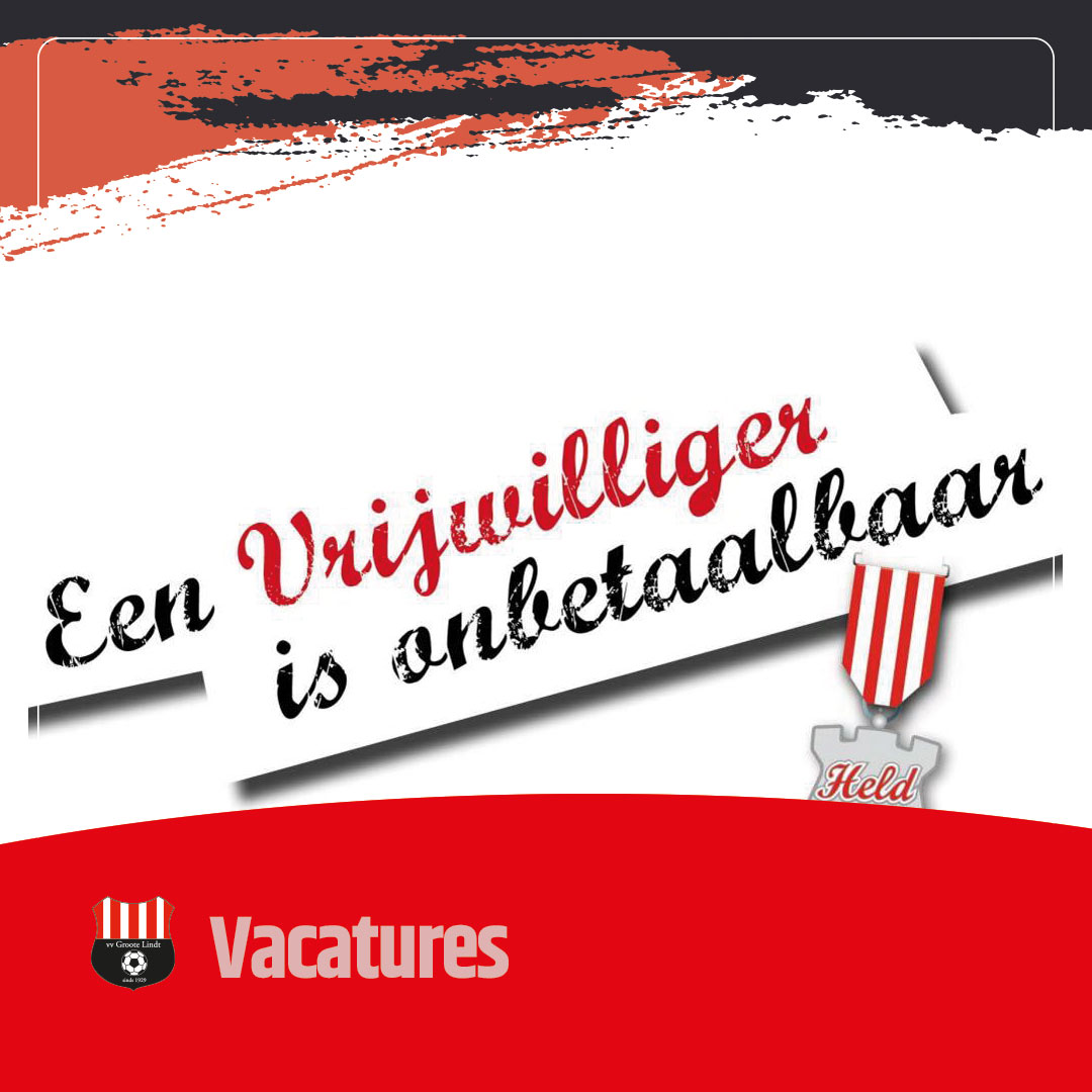 Openstaande vacatures, zowel op en om het veld