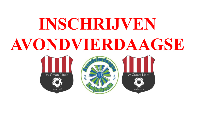 Inschrijving Avondvierdaagse 2026