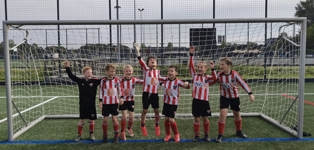 Groote lindt J08-2 tegen Rijsoord J08-3