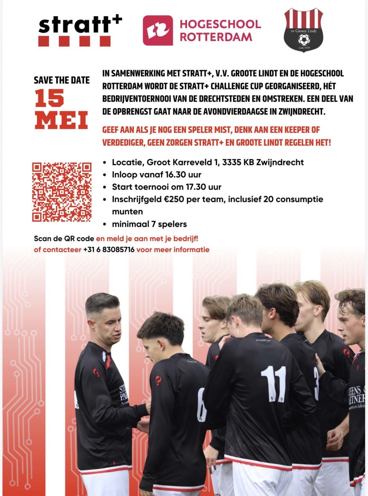 𝗗𝗿𝘂𝗸𝗸𝗲 𝗱𝗮𝗴 𝗼𝗽 𝘄𝗲𝗿𝗸? 𝗧𝗶𝗷𝗱 𝗼𝗺 𝗵𝗲𝘁 𝘃𝗲𝗹𝗱 𝗼𝗽 𝘁𝗲 𝗴𝗮𝗮𝗻. ⚽